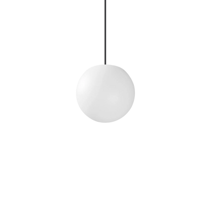 Suspensie SOLE – glob din ABS alb, exterior, IP44 - 318837
