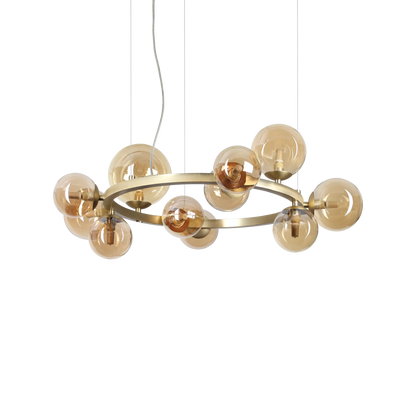 Suspensie PERLAGE – rotundă, glob din sticlă - 322773