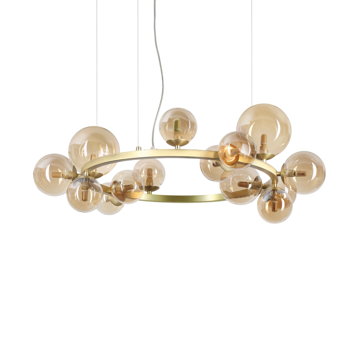 Suspensie PERLAGE – rotundă, glob din sticlă - 322797