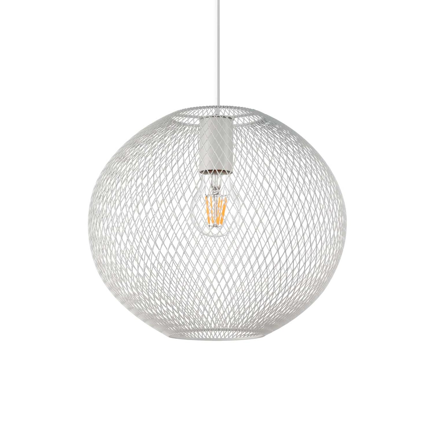 Suspensie NET – colivie metalică, stil industrial