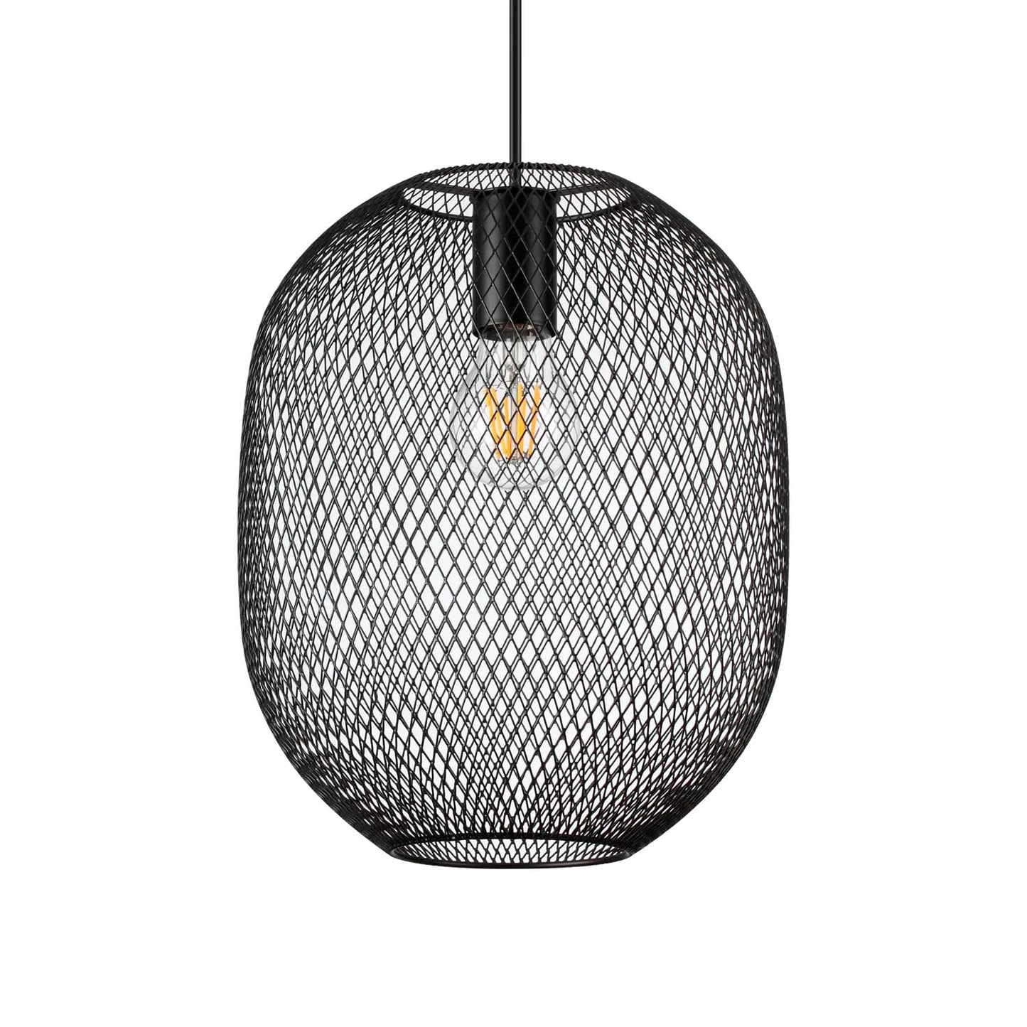 Suspensie NET – colivie metalică, stil industrial
