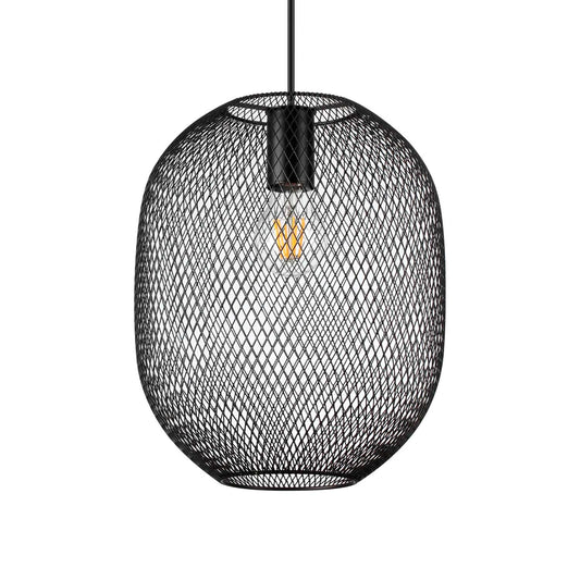 Suspensie NET – colivie metalică, stil industrial