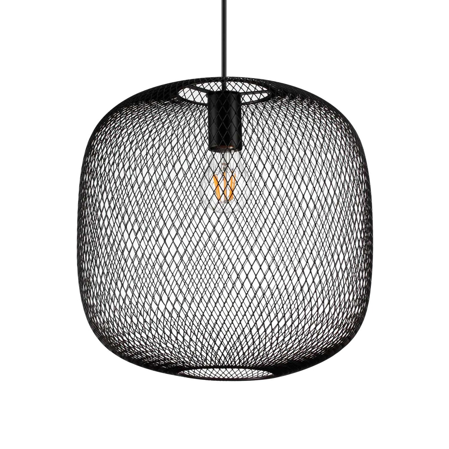 Suspensie NET – colivie metalică, stil industrial