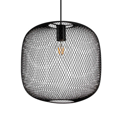 Suspensie NET – colivie metalică, stil industrial