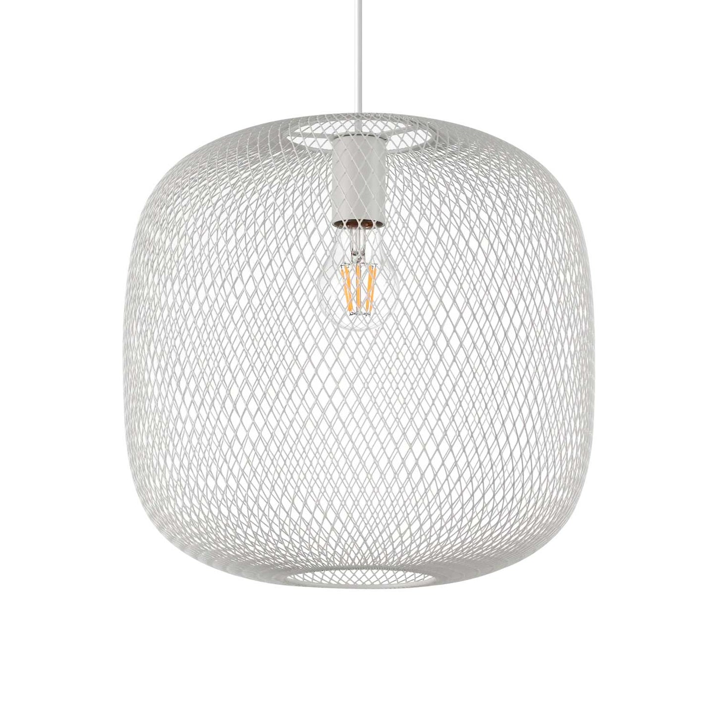 Suspensie NET – colivie metalică, stil industrial