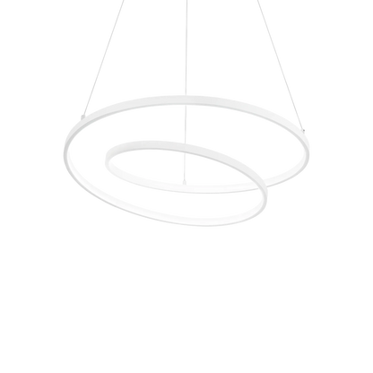 Suspensie OZ – serpentină LED, oțel - 342344