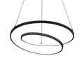 Suspensie OZ – serpentină LED, oțel - 342412