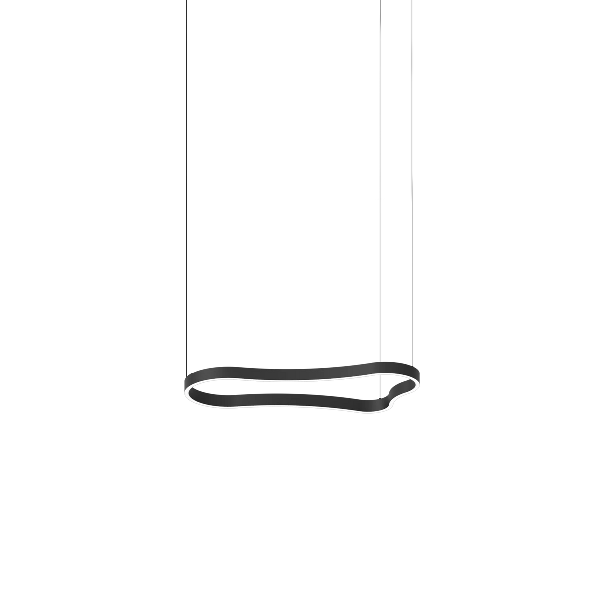 Suspensie WAVES – formă de val, LED integrat - 345215