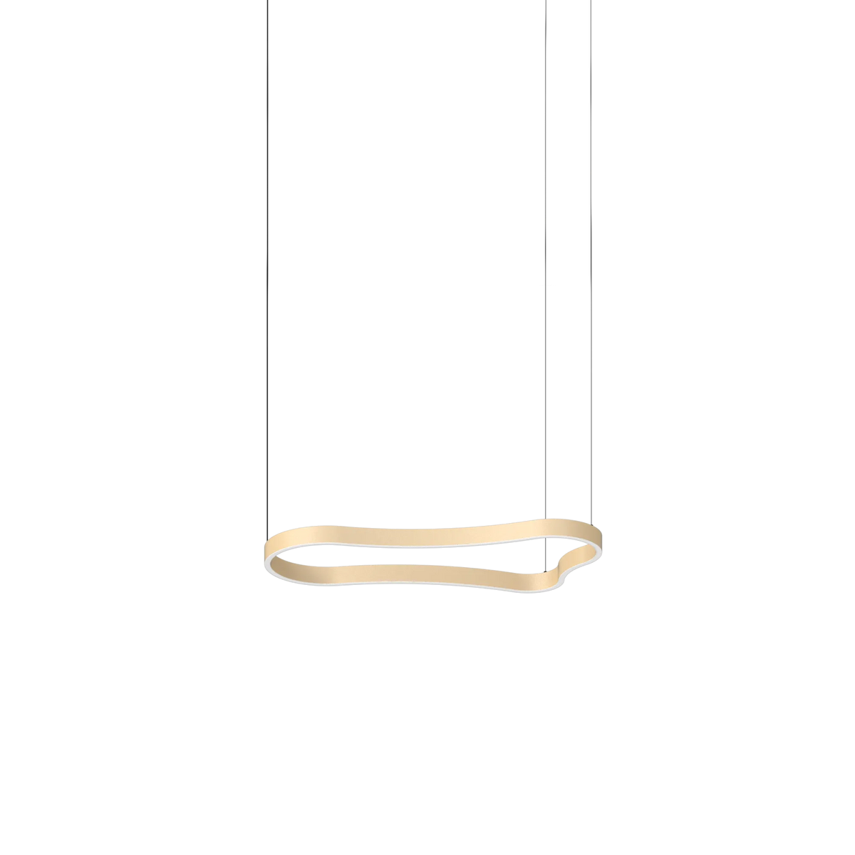 Suspensie WAVES – formă de val, LED integrat - 345222