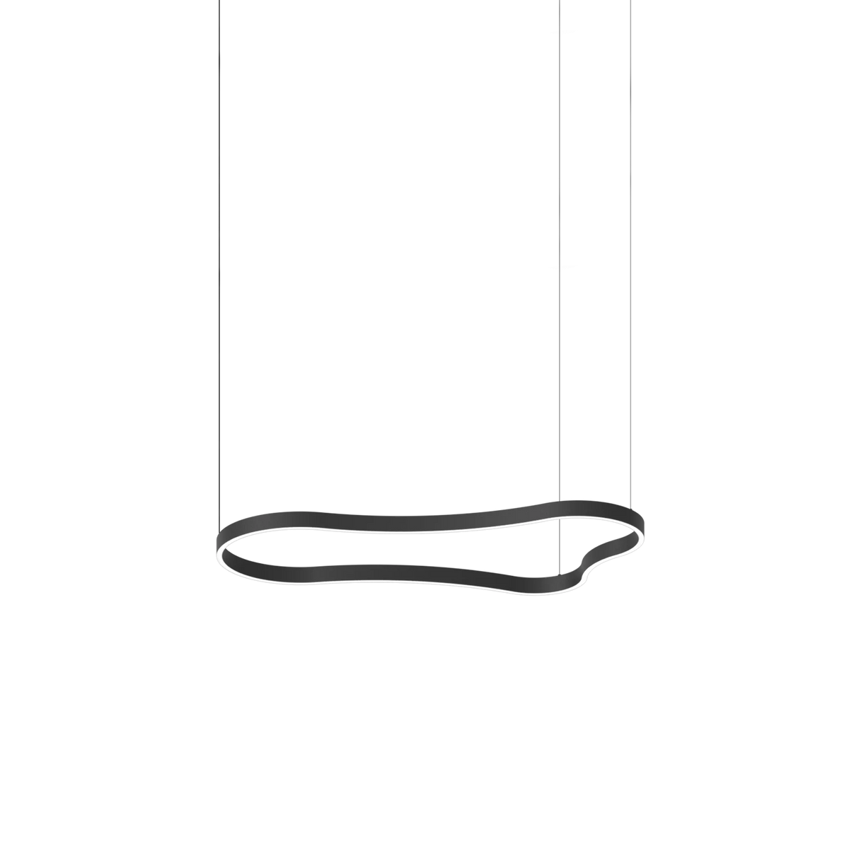 Suspensie WAVES – formă de val, LED integrat - 345246