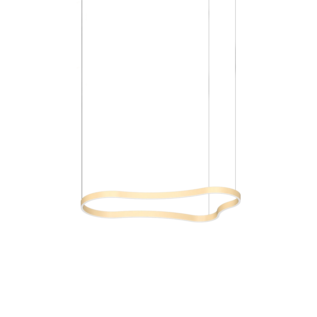 Suspensie WAVES – formă de val, LED integrat - 345253