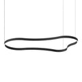 Suspensie WAVES – formă de val, LED integrat