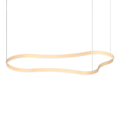 Suspensie WAVES – formă de val, LED integrat