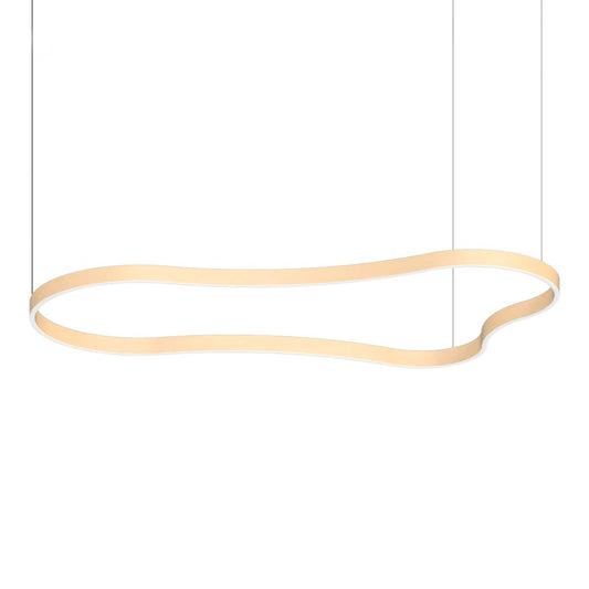 Suspensie WAVES – formă de val, LED integrat