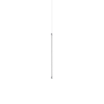 Suspensie TUBIX – tub din sticlă, LED integrat, 360°