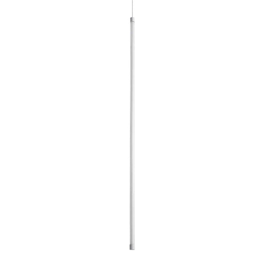 Suspensie TUBIX – tub din sticlă, LED integrat, 360°