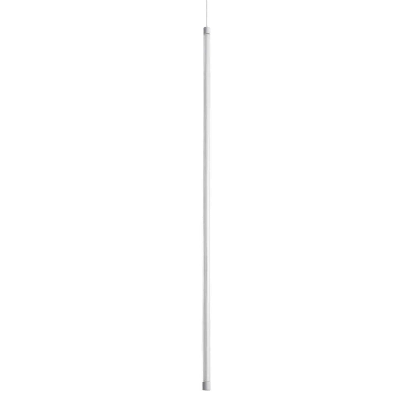 Suspensie TUBIX – tub din sticlă, LED integrat, 360°