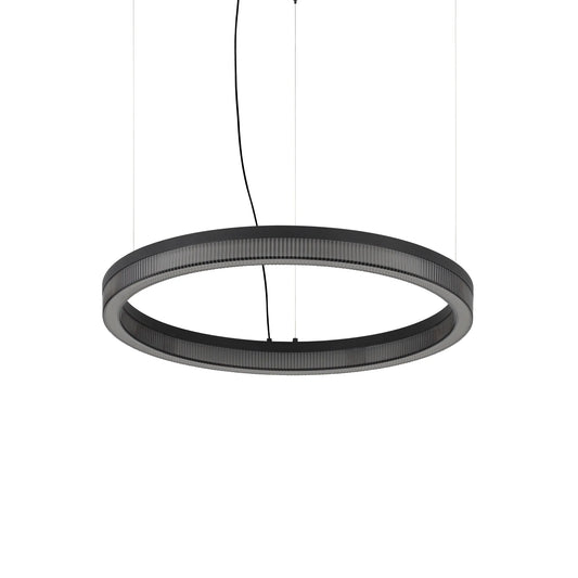 Suspensie CROWN – inel auriu, LED integrat - 365008
