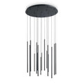 Candelabru LOOK – compoziție de tije LED, hol de intrare