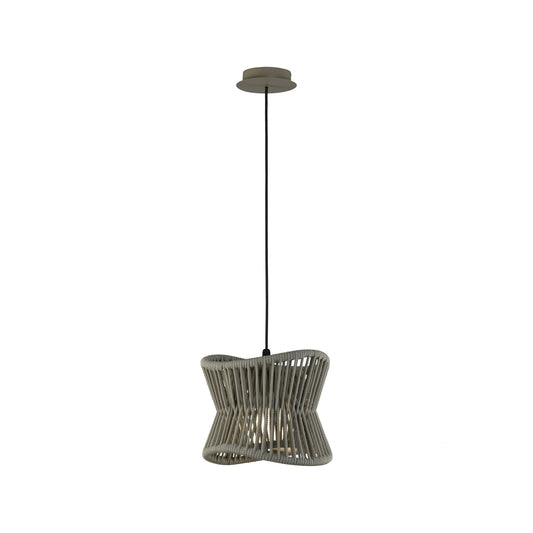 Pendul Clasic Exterior + Grădină 30cm, Maro închis - Polinesia