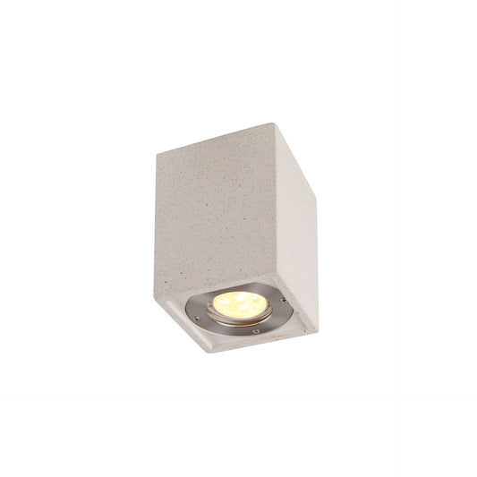 Spot de tavan exterior ciment cu 1 bec - Levi