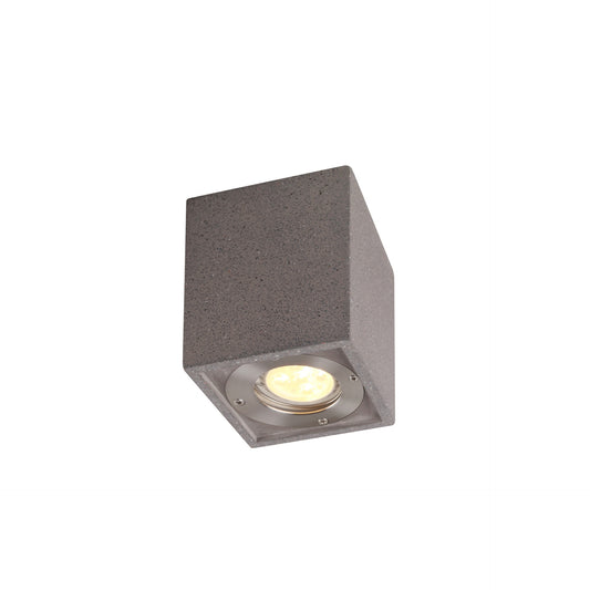 Spot de tavan exterior ciment cu 1 bec - Levi