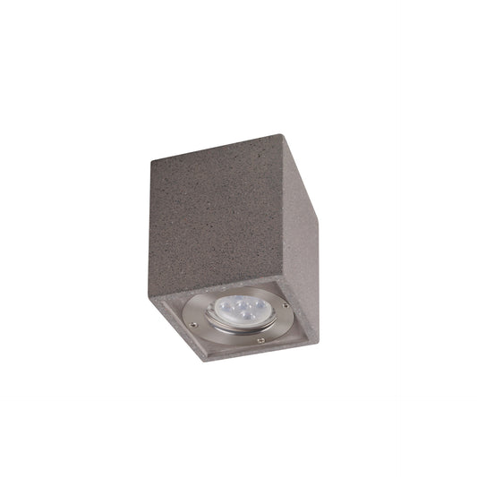 Spot de tavan exterior ciment cu 1 bec - Levi
