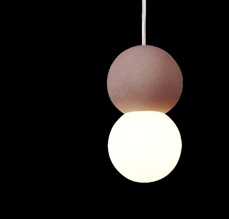 Pendul Glam / Design cu LED, Rosu - Galaxia