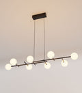 Lustră cu LED 116cm, Negru - Cellar