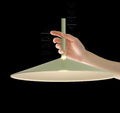 Pendul Modern Rotund cu LED Ø47,5cm - Calice