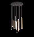 Lustră Minimalistă cu LED 60cm, Multicolor - Cala