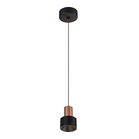 Pendul cu LED, Negru + Auriu - Gruissan