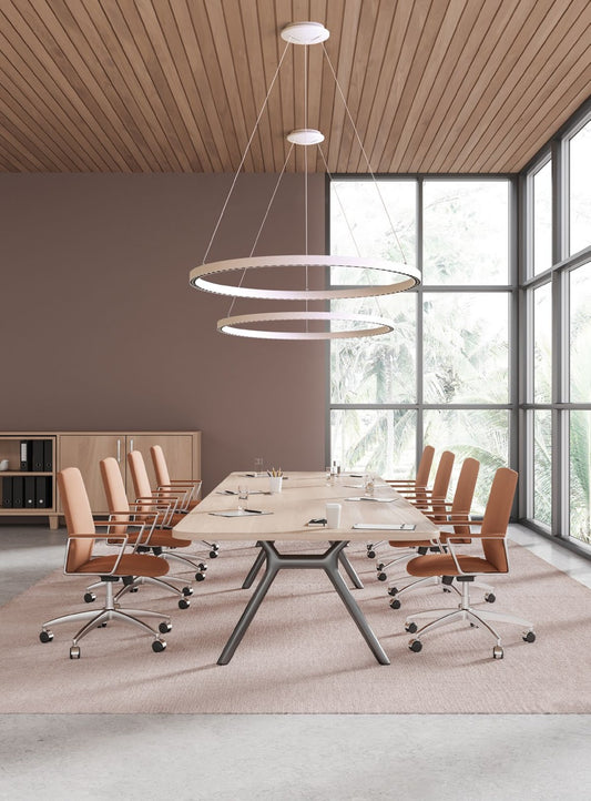 Lustră Modernă Rotundă cu LED Ø62,8cm - Riumar