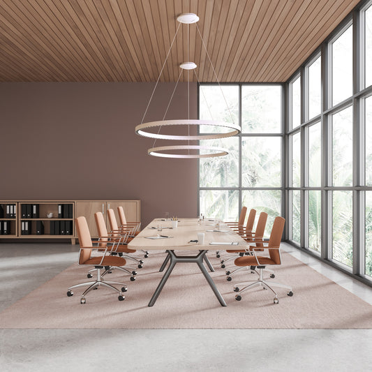 Lustră Modernă Rotundă cu LED Ø92,8cm - Riumar