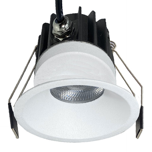 Spot încastrat exterior cu LED Baie 7,5cm - Rombok