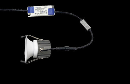 Spot încastrat exterior cu LED Baie 7,5cm - Rombok