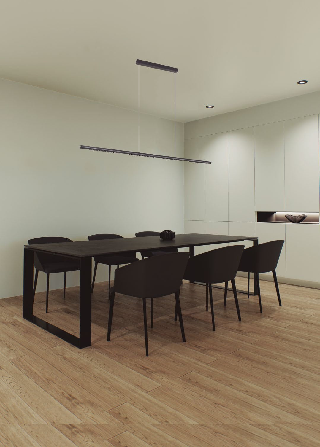 Lustră Modernă cu LED 120cm - Meca