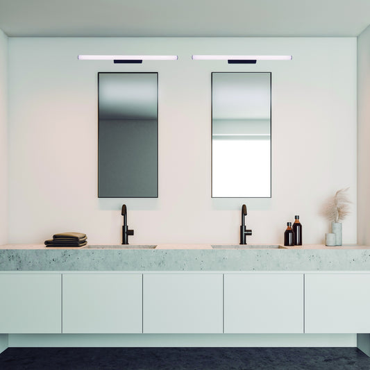 Aplică perete Minimalistă cu LED pentru Baie 60 cm, lumină neutră - Antiga