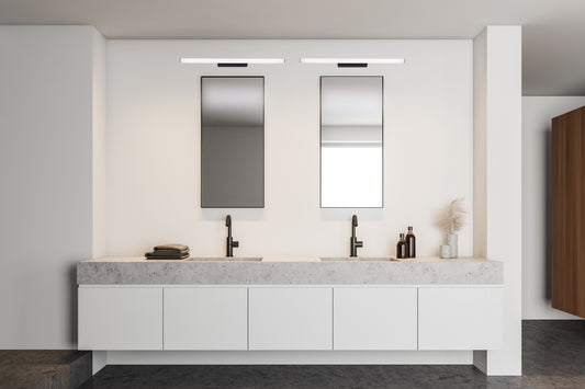 Aplică perete Minimalistă cu LED pentru Baie 90 cm, lumină neutră - Antiga