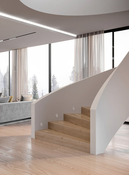 Aplică perete Rotundă pentru iluminat scari/cai de acces cu LED Ø5,8cm - Sotavento