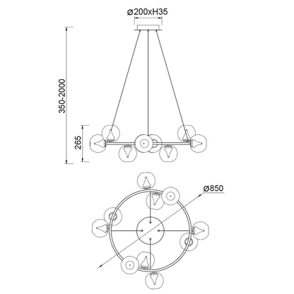 Mantra 9555 - plan cotat