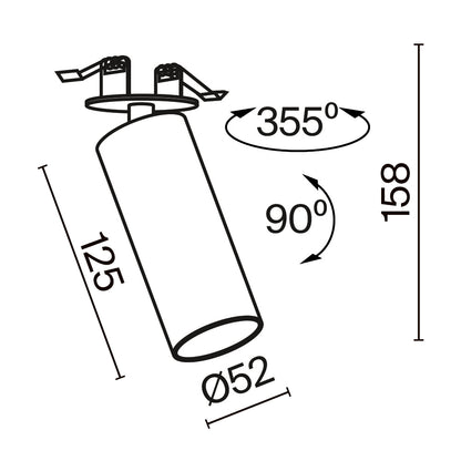 Schiță tehnică C053CL-L12W4K-W-B