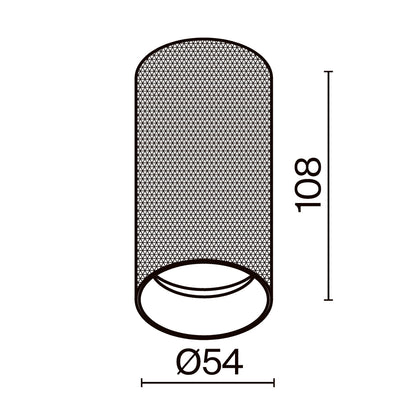 Schiță tehnică C080CL-01-GU10-B