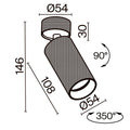 Schiță tehnică C082CL-01-GU10-B