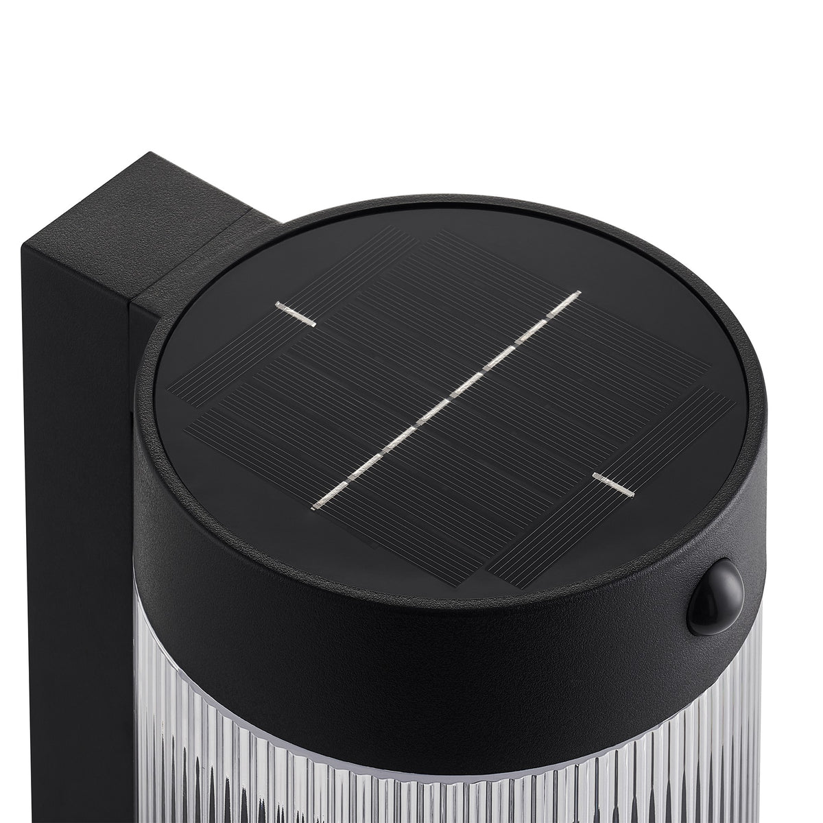 Aplică exterior Clasică cu LED, Negru - Coupar Solar - 2518201003