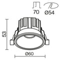 Schiță tehnică DL058-7W3K-B