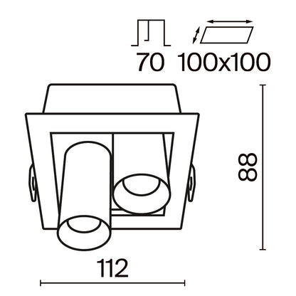 Schiță tehnică DL094-02-7W3K-B