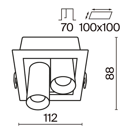 Schiță tehnică DL094-02-7W3K-W