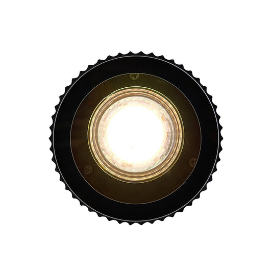 Plafonieră exterior Elegantă, Negru - Kyklop Ripple - 2518316003