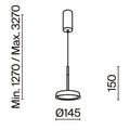 Schiță tehnică MOD041PL-L15TR3K